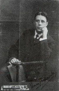 Harry Brearley as a young man