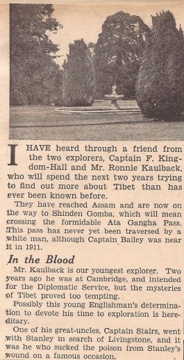 Scan of newspaper cutting